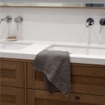 Honeycomb Fine Waffle Towel - Charcoal - Image 2
