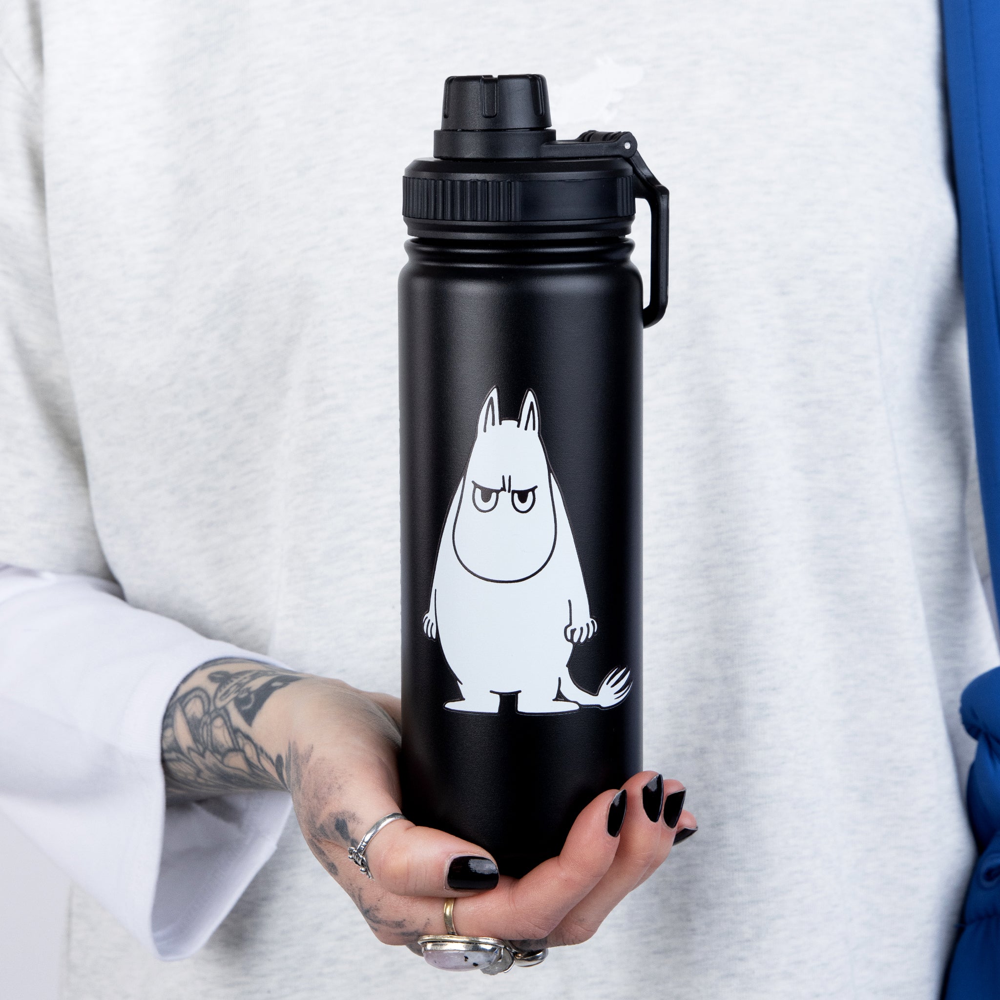 MOOMIN100AMODEL Moomintroll Thermal Everyday Bottle - Image 1