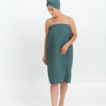 Women's Spa Wrap Towel with Velcro and Elastic - Image 13