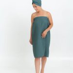 Women's Spa Wrap Towel with Velcro and Elastic - Image 7