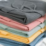 Waffle Fabric Towel with Bunny Ears - Image 5