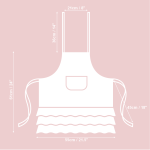 Kids Apron - Lemon Linen - Image 2