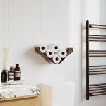 Handmade Wooden Toilet Paper Holder - Cloud - Image 5