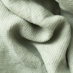 Honeycomb Fine Waffle Towel - Sage - Image 2