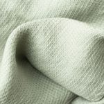 Honeycomb Fine Waffle Towel - Sage - Image 3
