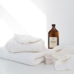 Honeycomb Waffle Towel - White - Image 6