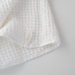 Honeycomb Waffle Towel - White - Image 5