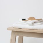 Honeycomb Fine Waffle Towel - White - Image 5