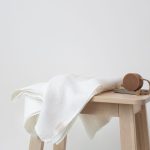 Honeycomb Fine Waffle Towel - White - Image 6