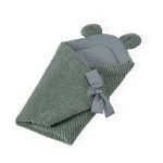Baby Swaddle Wrap for Sleeping and Cuddling – Olive Green - Image 2