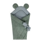 Baby Swaddle Wrap for Sleeping and Cuddling – Olive Green