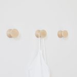 Beech Wood Wall Hooks / Knobs – 2 pcs - Image 6