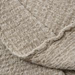Big Linen Towel - Textured Grey - Image 4