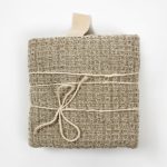 Big Linen Towel - Textured Grey