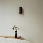 Ceramic wall light CURVE - Brown - Image 2