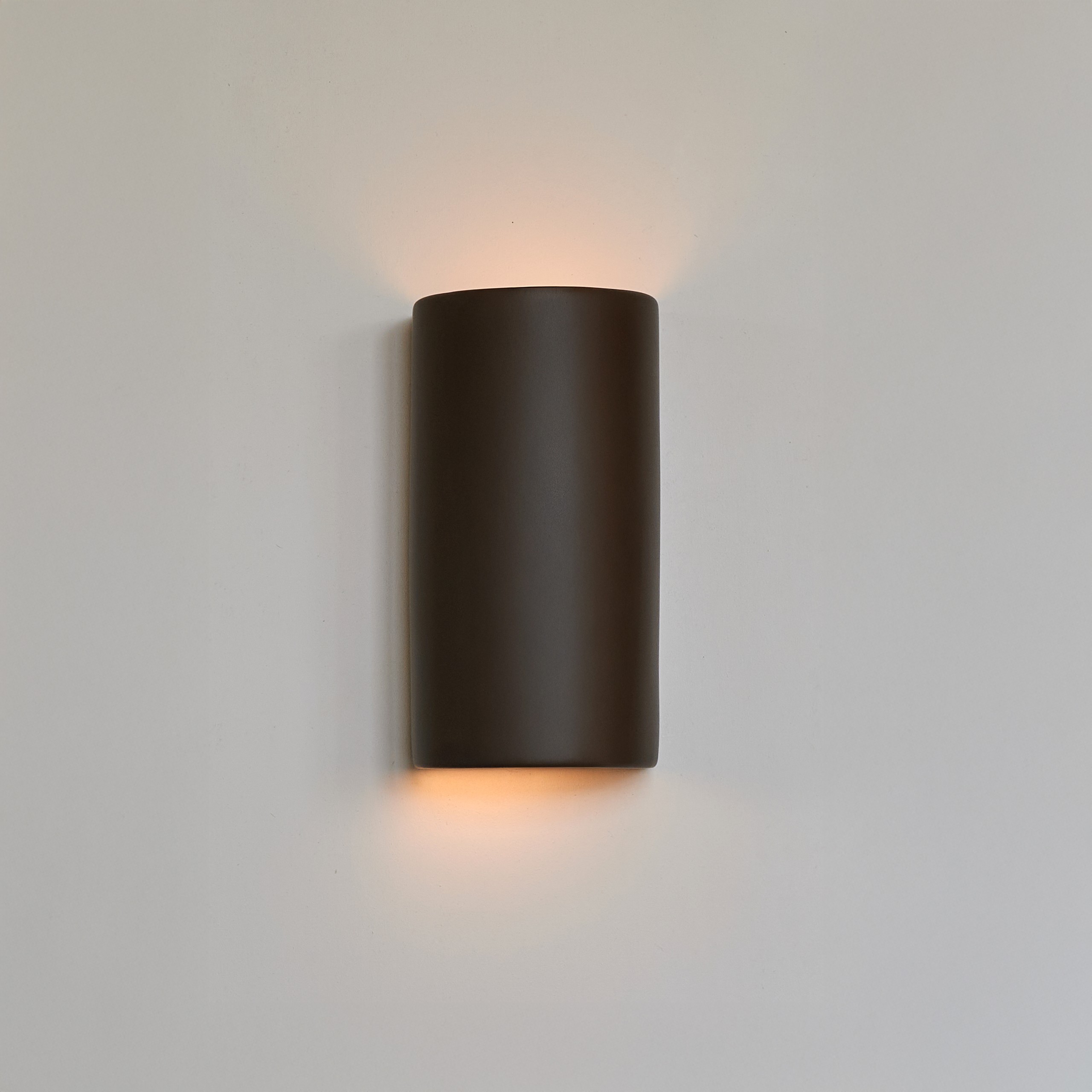 ceramic-wall-light-curve-dark-brown-d0102fea Ceramic wall light CURVE - Brown - Image 1