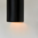 Ceramic wall light CURVE - Black - Image 8