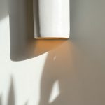 Ceramic wall light CURVE - Off White - Image 4