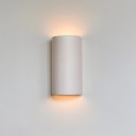 Ceramic wall light CURVE - Off White