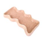 Ceramic Wave Tray – Rectangular Peach - Image 3