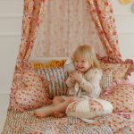 Cotton Quilted Patchwork Blanket + Pillow Set Large - Green Garden - Image 5