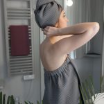 Cotton Waffle Sauna Wrap With Velcro - Image 12