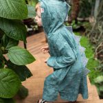 Long-Sleeve Poncho DINOSAUR - For TODDLERS (Size 82/86-116) - Image 2