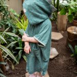 Short-Sleeve Poncho DINOSAUR - For TODDLERS - Image 2