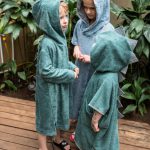 Short-Sleeve Poncho DINOSAUR - For KIDS (Size 122-150) - Image 2