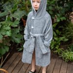 Bamboo Terry Bathrobe CAT – For KIDS (Size 122-150) - Image 5