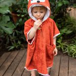 Short-Sleeve Poncho FOX - For TODDLERS - Image 3