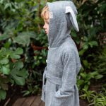 Bamboo Terry Bathrobe BUNNY - For TODDLERS (Size 82/86-116)