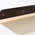 Wall Hanging Shelf With Rounded Edges - 60 cm