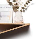 Floating Wooden Wall Shelf - Fish - Image 5