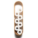 Floating Wooden Wall Shelf - Oval - Image 9
