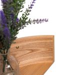 Floating Wooden Wall Shelf - Pie - Image 3