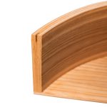 Floating Wooden Wall Shelf - Pie - Image 5