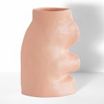 Fluxo Ceramic Vase Large - Pink - Image 4