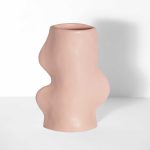 Fluxo Ceramic Vase Medium - Pink - Image 2