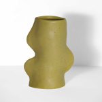 Fluxo Ceramic Vase Medium - Pistachio - Image 2