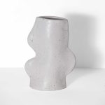 Fluxo Ceramic Vase Medium - White - Image 2