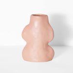 Fluxo Ceramic Vase Small - Pink - Image 2