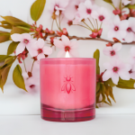 Cherry Blossom Bee Candle - Image 2
