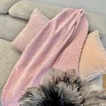 Handmade Bedspread & Blanket Teddy - Dusty Pink - Image 6