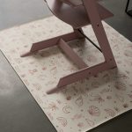 Kids Mealtime Floor Mat, Non-Slip & Waterproof - Palm Beach Terra - Image 5