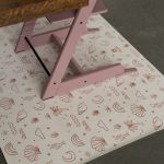 Kids Mealtime Floor Mat, Non-Slip & Waterproof - Palm Beach Terra - Image 6
