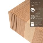 Floor Planter Podium Wooden Cubes (Set of 3) - Image 5