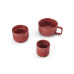 La Cafetière Red Coffee Mugs, 3 pcs - Image 3