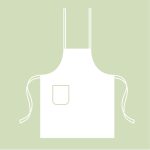 Ladies' Apron - Seeds Aqua - Image 4