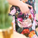 Ladies Apron with Ruffles - Francine Black - Image 4